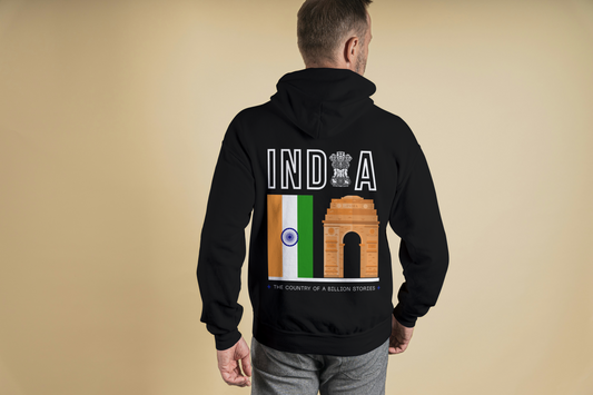 Unisex Patriotic Heritage India Hoodie