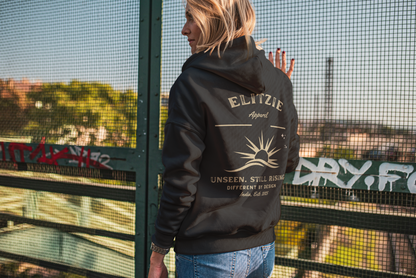 Unisex Unseen Rise Hoodie – Midnight Edition